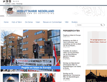 Tablet Screenshot of hizb-ut-tahrir.nl
