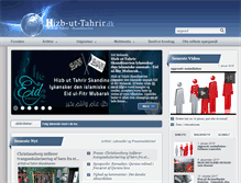 Tablet Screenshot of hizb-ut-tahrir.dk